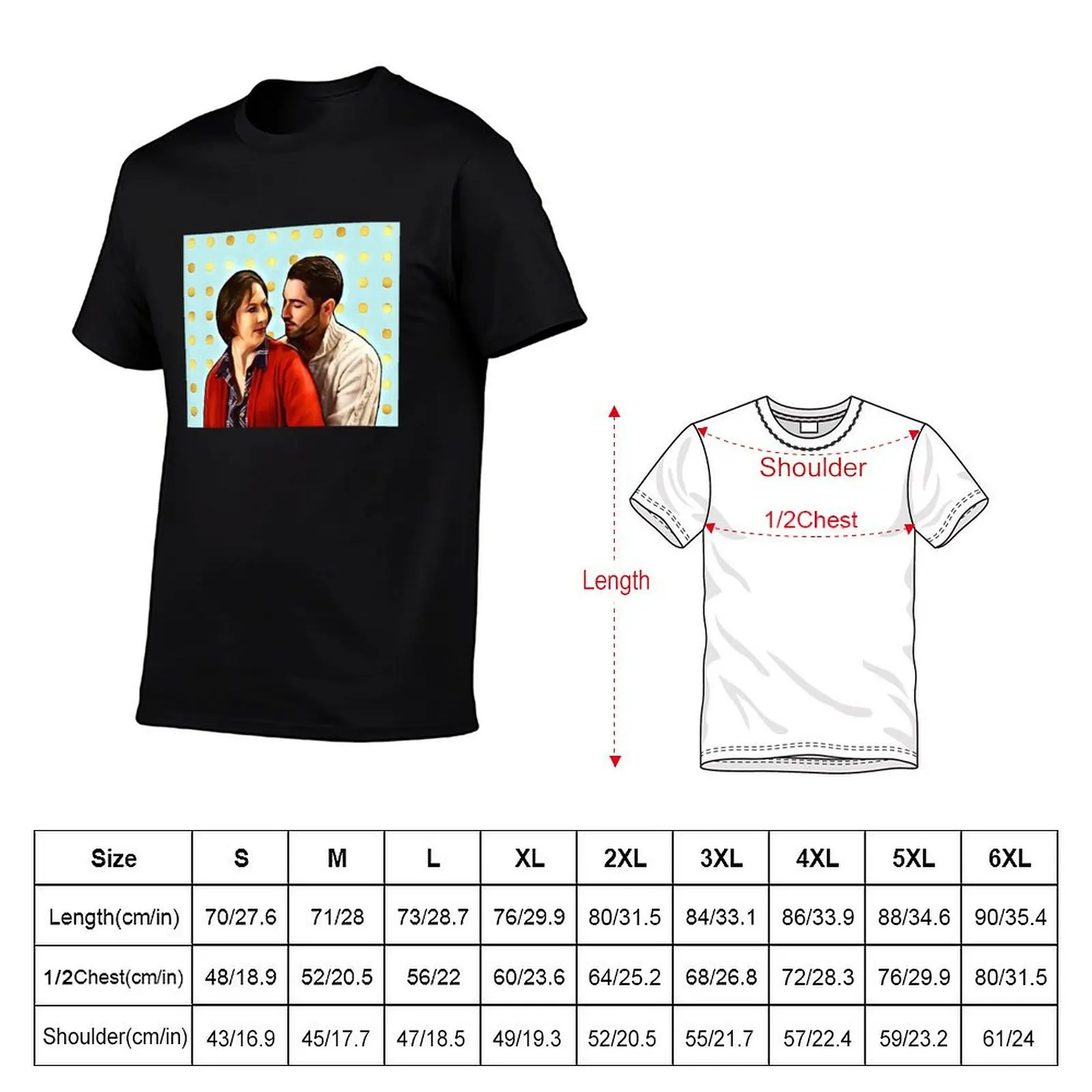 Miranda + Gary T-Shirt anime figures baggy shirts plain white t shirts men