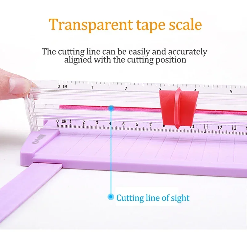 แฟชั่นและยอดนิยม A3 Precision กระดาษ Photo Trimmer สมุดภาพ Trimmer น้ําหนักเบาตัดเครื่อง MINI เครื่องตัดกระดาษ