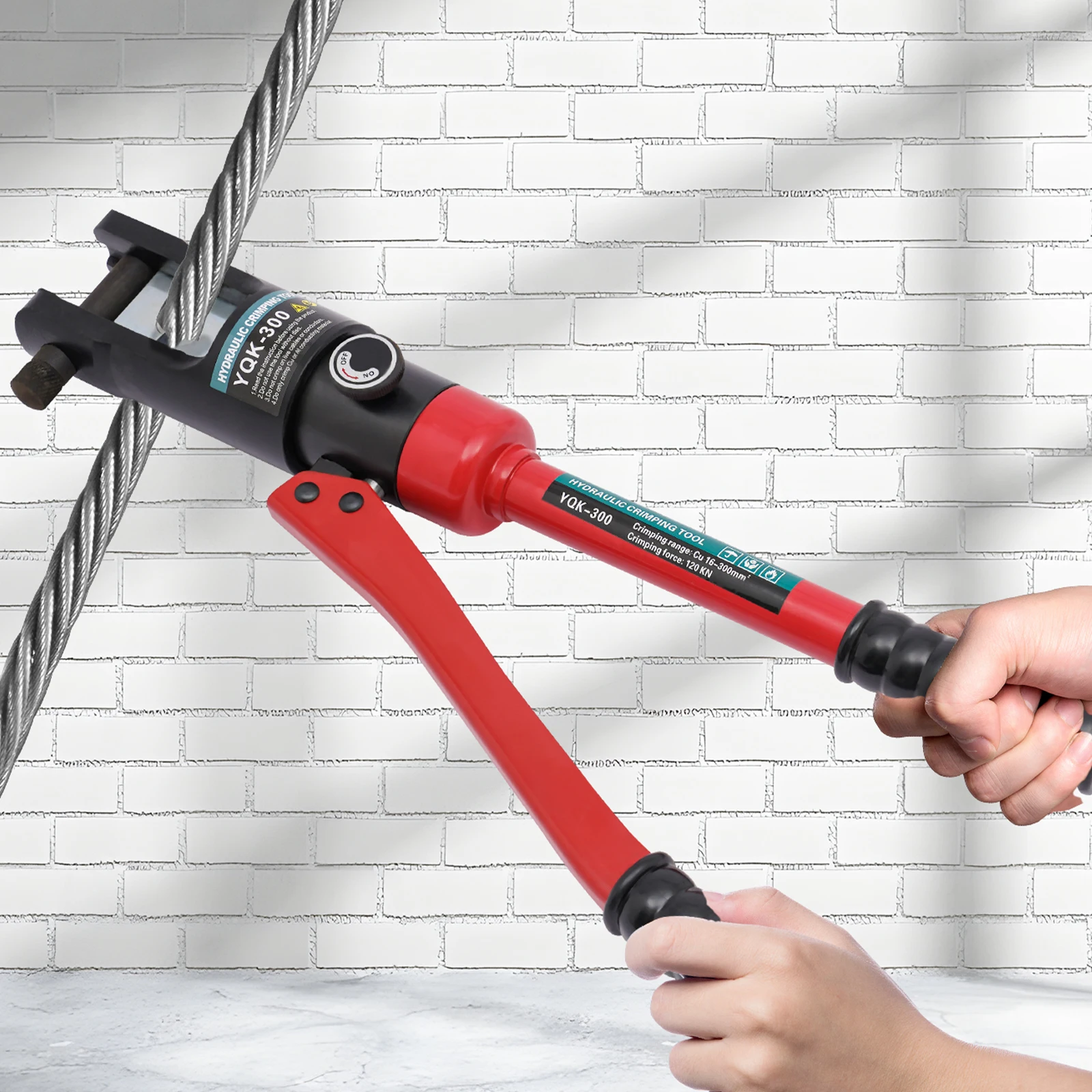 

Hand Operated Hydraulic Crimping Tool, Rope YQK300 Wire Balustrade Crimper, Hydraulic Crimper Tool, Hydraulic Wire Crimping Tool