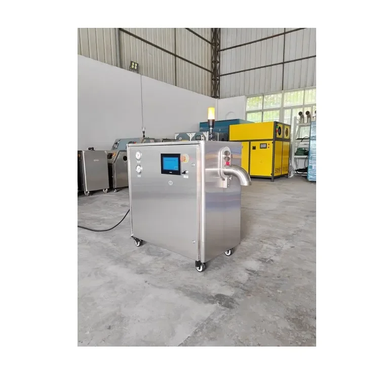 Commercial Drinkable Round Ice Making Machine Tube Ice Machine 2 Tons Per Day For Ice Factory Use