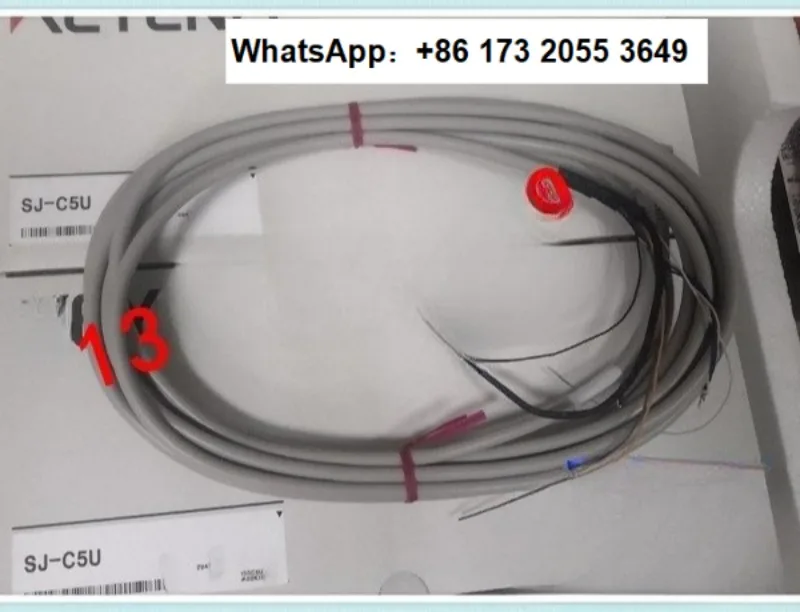 Industrial Sensor Connection Cable SJ-C5U SJ-C5H SJ-C2U SJ-C2H High Anti-Interference for Automation Systems