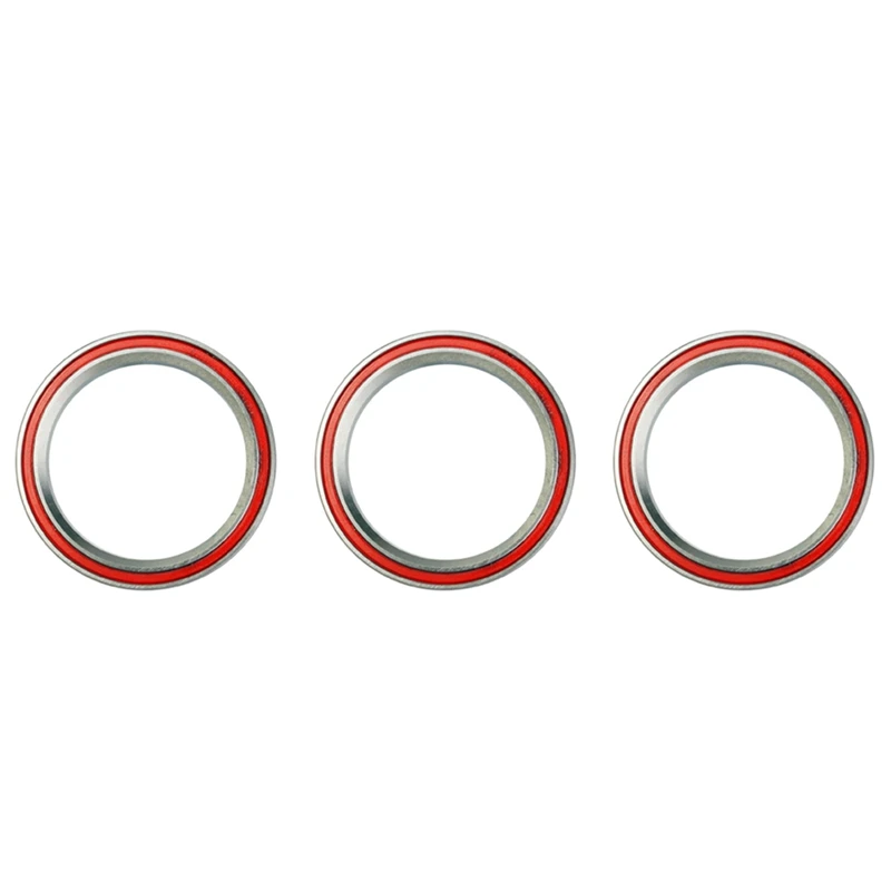 

3Pcs 40X52x7mm 45 Degree X45 Degree 2RS P16 Taper ACB Angular Contact Bearing For 1-1/2 Inch Headset