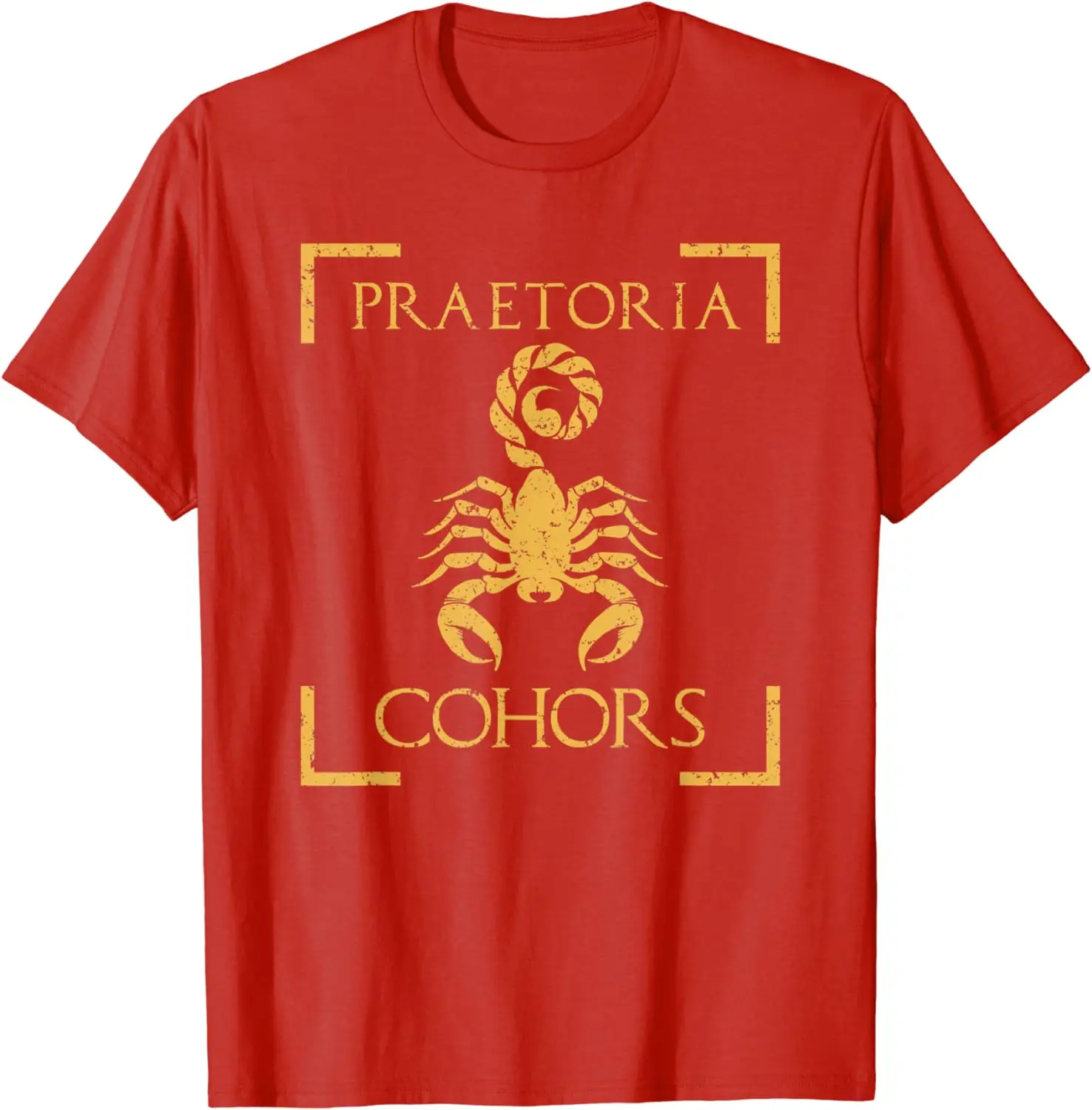 Praetoria Cohors Praetorian Guard Ancient Roman Army T-Shirt O-Neck Short Sleeve Casual Mens T-shirt