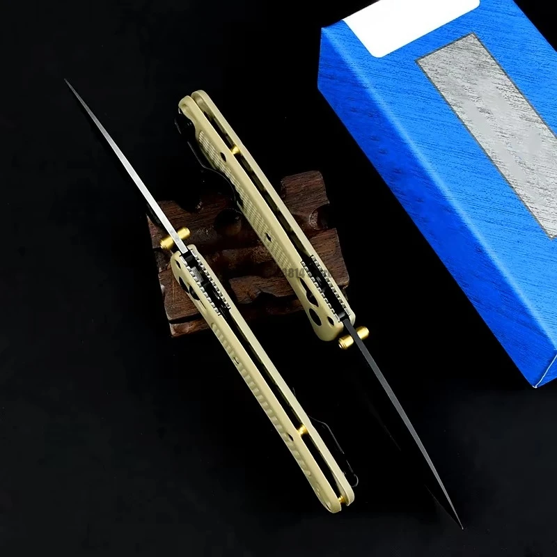 الكاكي 535 البسيطة في الهواء الطلق قطرة نقطة شفرة سكين للفرد التخييم EDC التكتيكية التخييم الدفاع عن النفس سكينة سرفايفل مع أدوات كليب #3