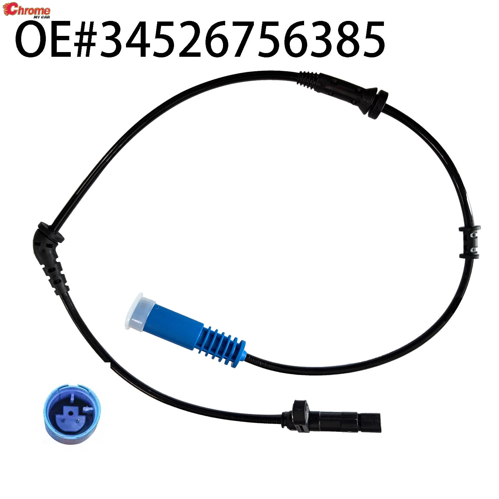 

34526756384 1 × для Mini One Cooper R50 R52 R53 2001-2008 34526756385 Замена датчика скорости переднего левого и правого колеса ABS