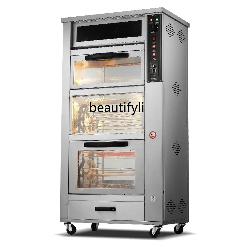 

Electric Heating Vertical Sweet Baking Machine Corn Potato Sweet Potato Commercial Sweet Baking Machine