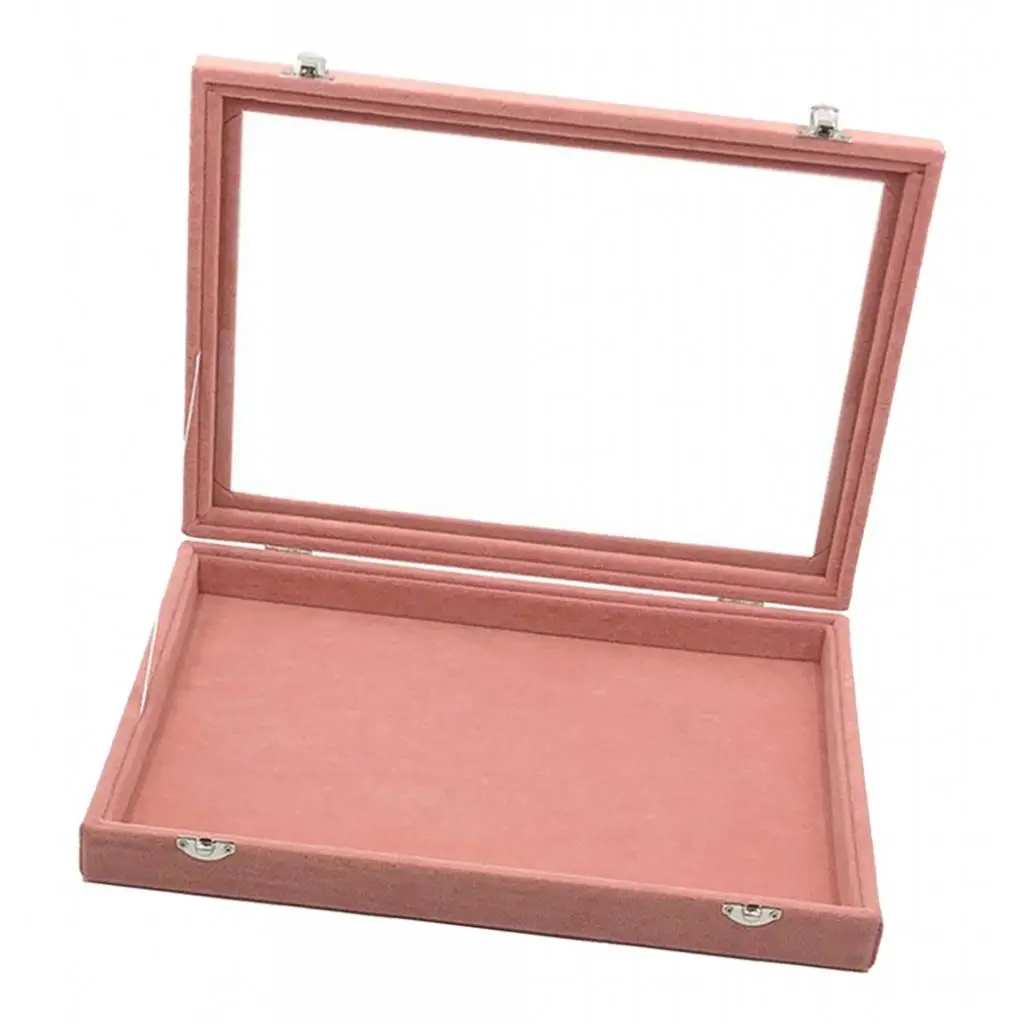 قلادة القرط عرض المجوهرات المنظم صندوق صينية عرض حامل كبير 1 #1