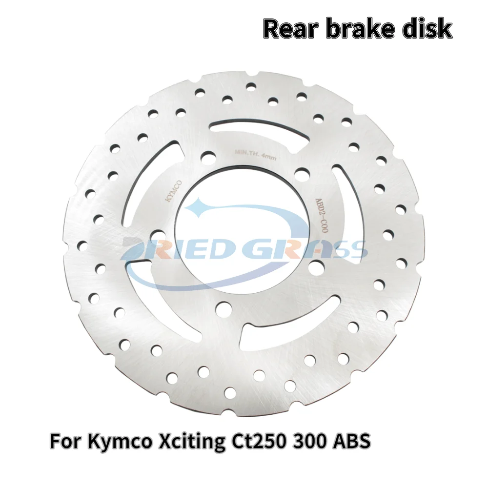Motorcycle Front and Rear Brake Discs for Kymco Xciting Ct250 300 ABS - Image 2