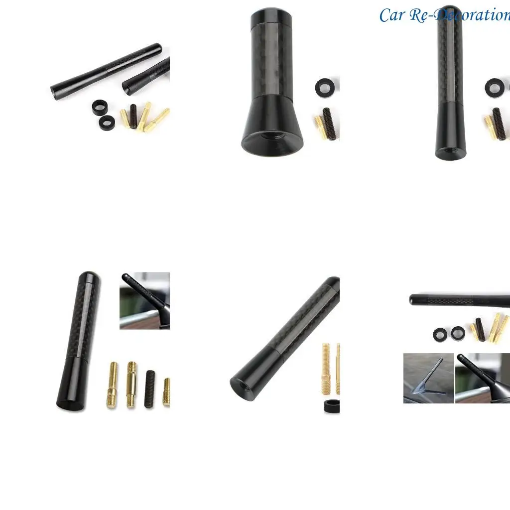 

R58D Universal Mini Car Antenna Aluminum Auto Antenna Set для радиосигнального приема