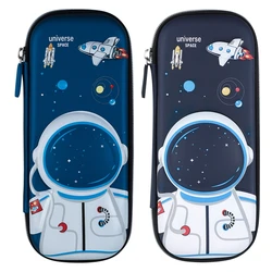 Kawaii Cartoon Astronaut Space Pencil Case 3D EVA Large Capacity Pen Box Storage Bag Stationery Offices Supplies