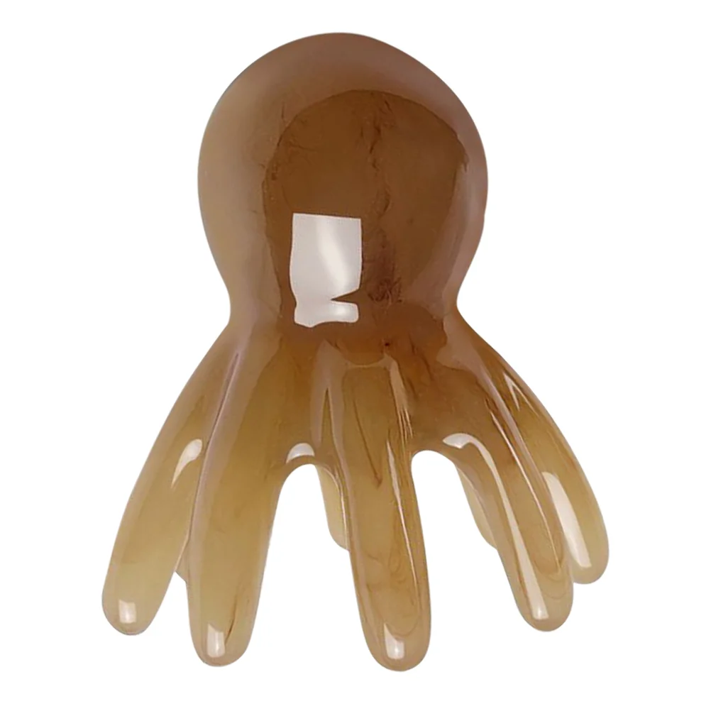 Eight-claw Comb Head Massager Scalp Tool Octopus Electric Resin Hair Gua Sha Device Body