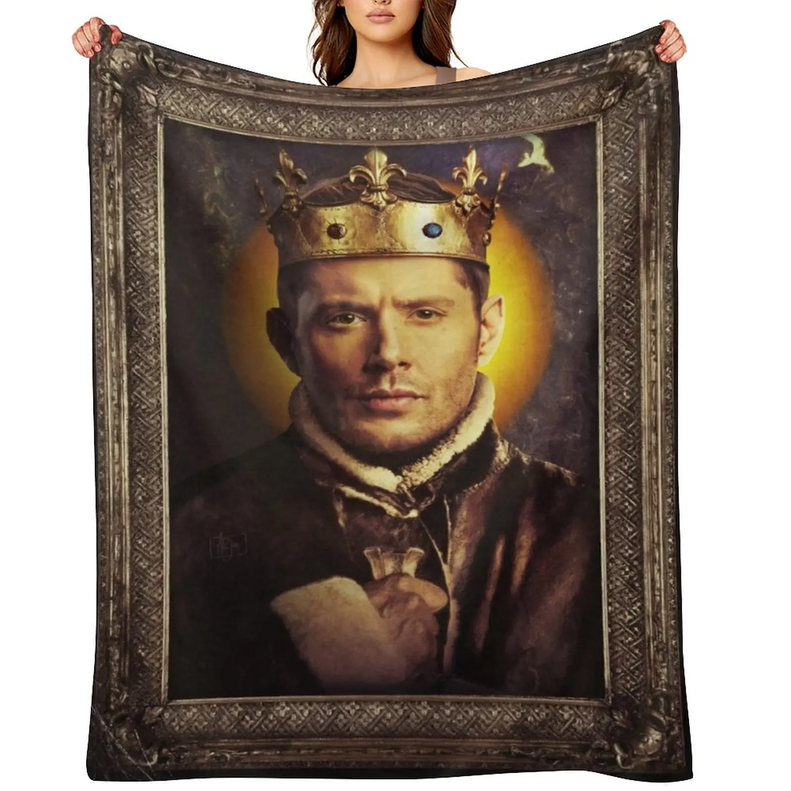 

JENSEN ACKLES Throw Blanket wednesday Hairy Decorative Throw manga Blankets