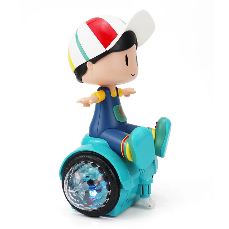 Brinquedo elétrico universal dublê giratório grande cabeça menino equilíbrio carro brinquedo-brinquedos infantis para meninos meninas, presentes de aniversário de natal