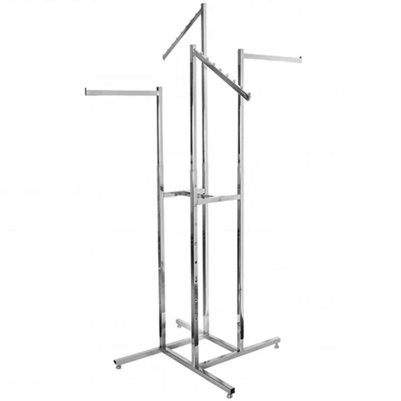 Clothes store metal t shirt display stands / Clothing hanger and racks / Clothing rack for retail store