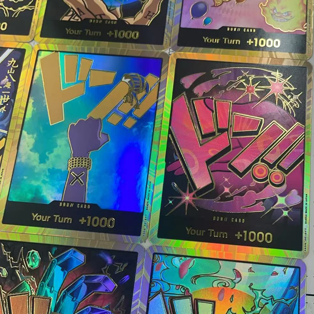 OPCG TCG 골드 돈!! 컬렉션 카드 최고의 PRB-01 영어 슈퍼 패러렐 포일 NM 조로 페로나 트라팔가 로우 골드 플래시 선물