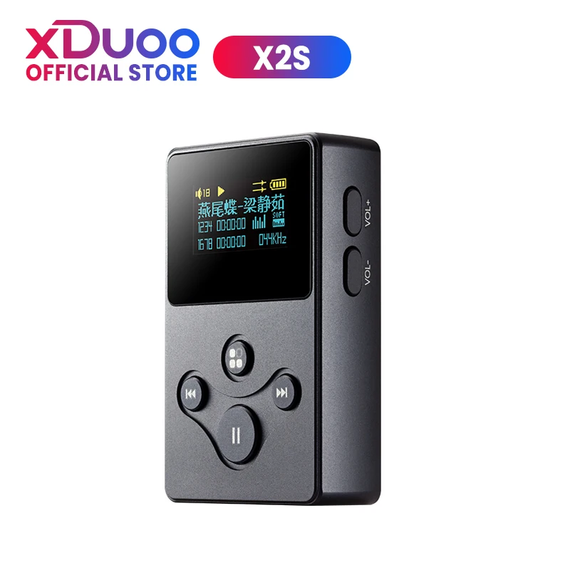 

XDUOO X2S Hi-Res Lossless DSD128 PCM 128GB OLED Portable Music Player