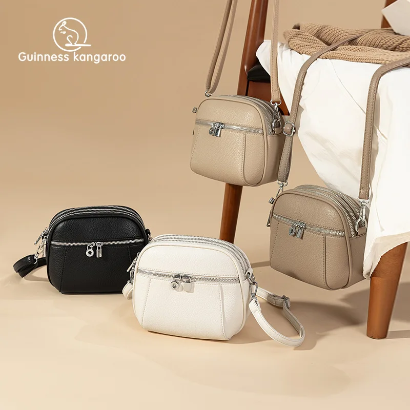 

Korean Version of Multi-compartment High-end Women's Small Square Bag Summer Fashion Shoulder Bag 2025 Versatile Messenger Bag
