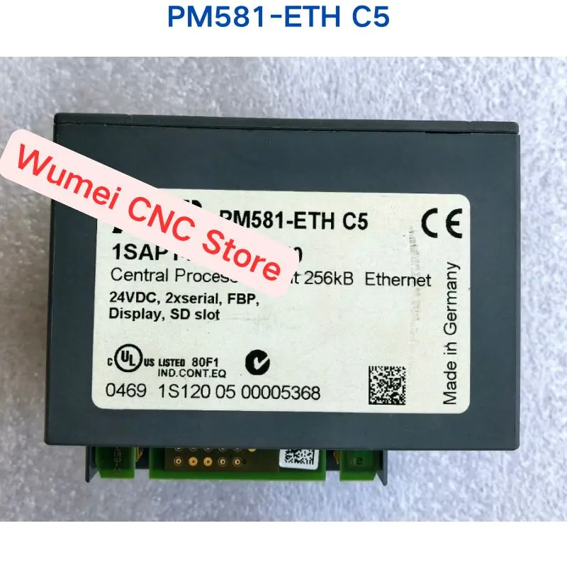 

Second-hand test OK module PM581-ETH C5 1SAP140100R0170 If you need other specifications, please consult
