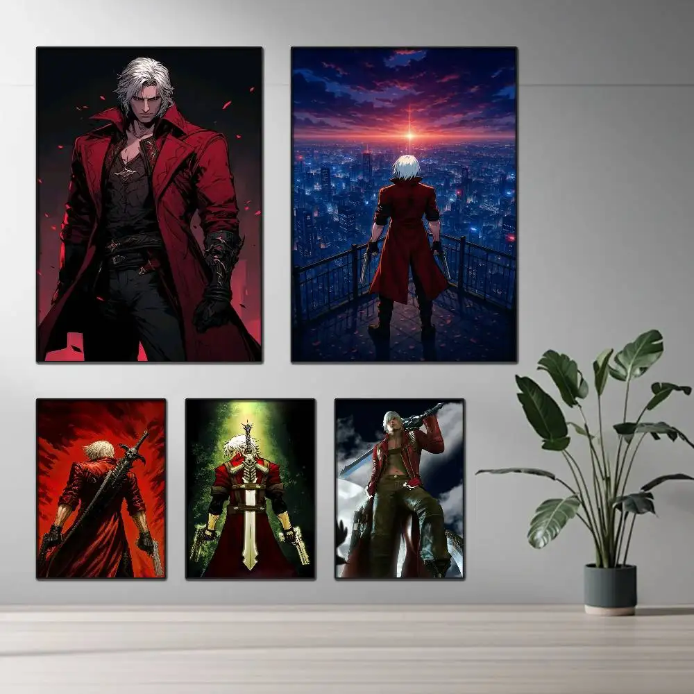 

DMC D-Dante Poster HD Self Adhesive Waterproof Wall Art Ideal for Home Office Dorm Gift