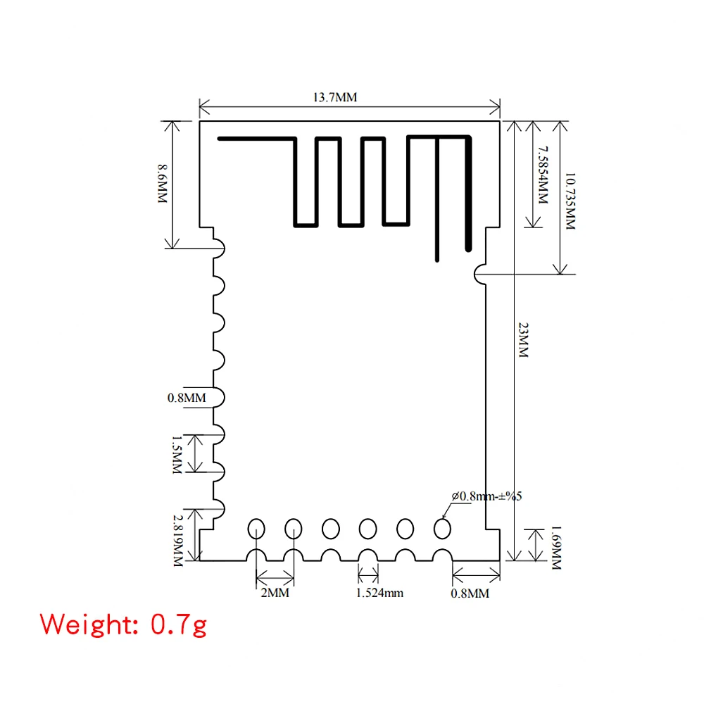 JDY-41 2.4g module Wireless serial port module 2.4g Remote control switch serial port transparent transmission