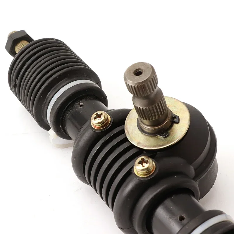 30T Teeth 300mm Power Steering Gear Shaft Rack Pinion Assembly Fit For DIY Go Kart UTV Buggy Quad Bike ATV Accessories
