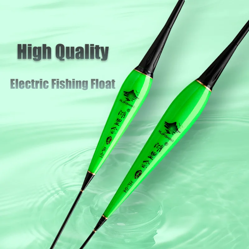 WLPFISHING 1PC Fishing Floats Electric Floats Gravity Sensor Luminous Composite Nano Fishing Tackle