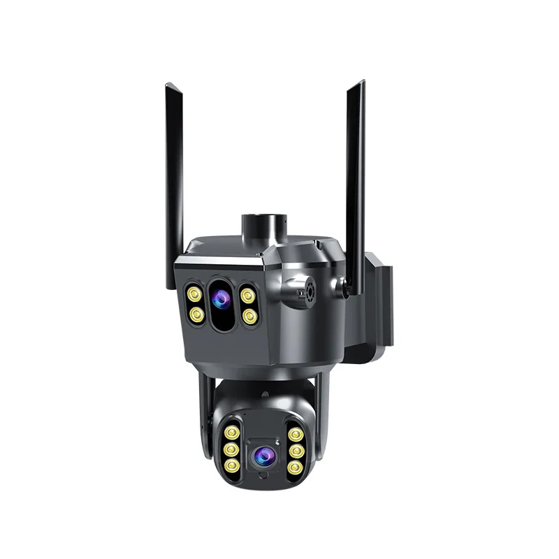 

WiFi plug-in high definition surveillance 4G dual camera cross-border camera T90AB