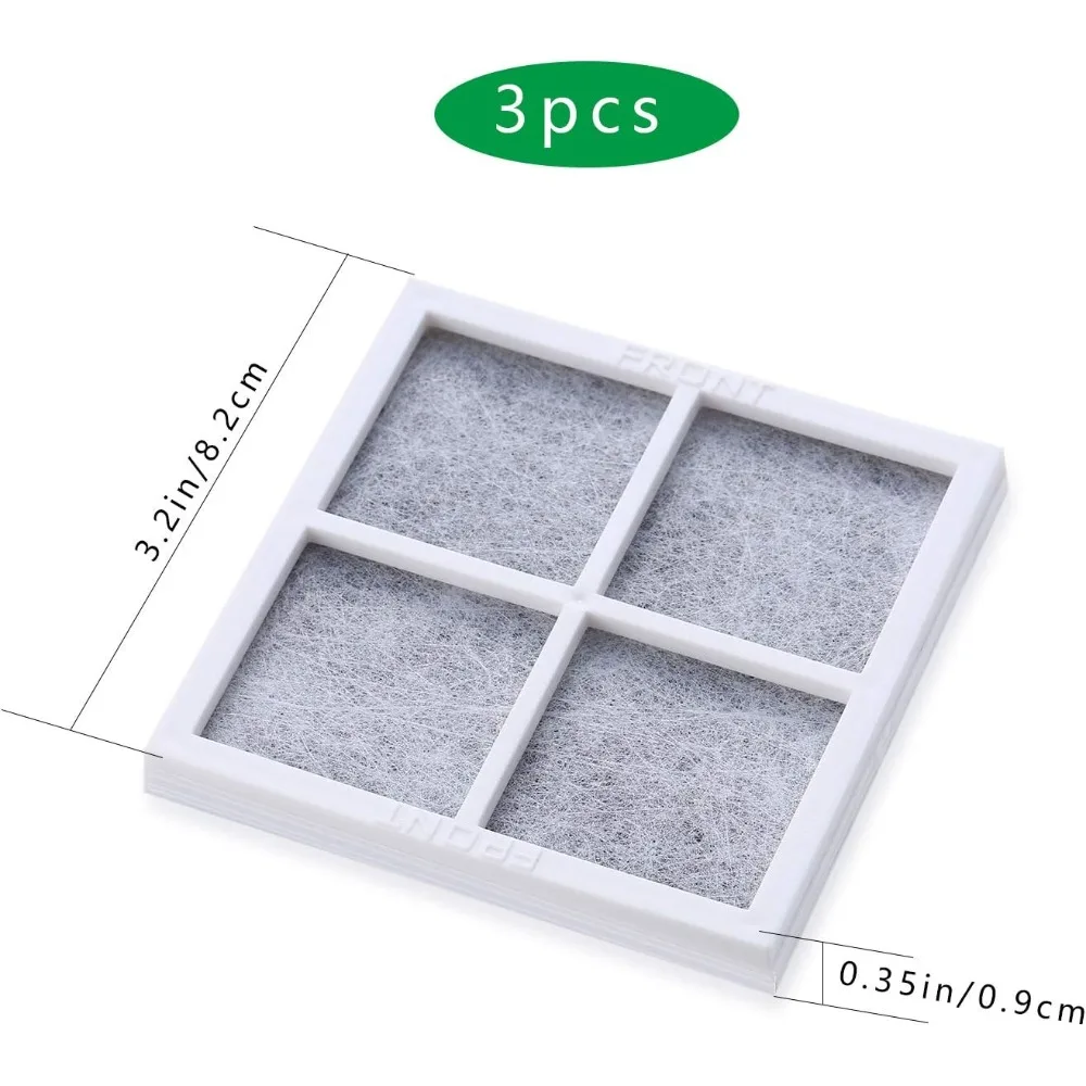 3PCS Fresh Air Filter,  for LG LT120F Series Refrigerator Air Filter , Refrigerator Freezer Air Filter Replacement Parts