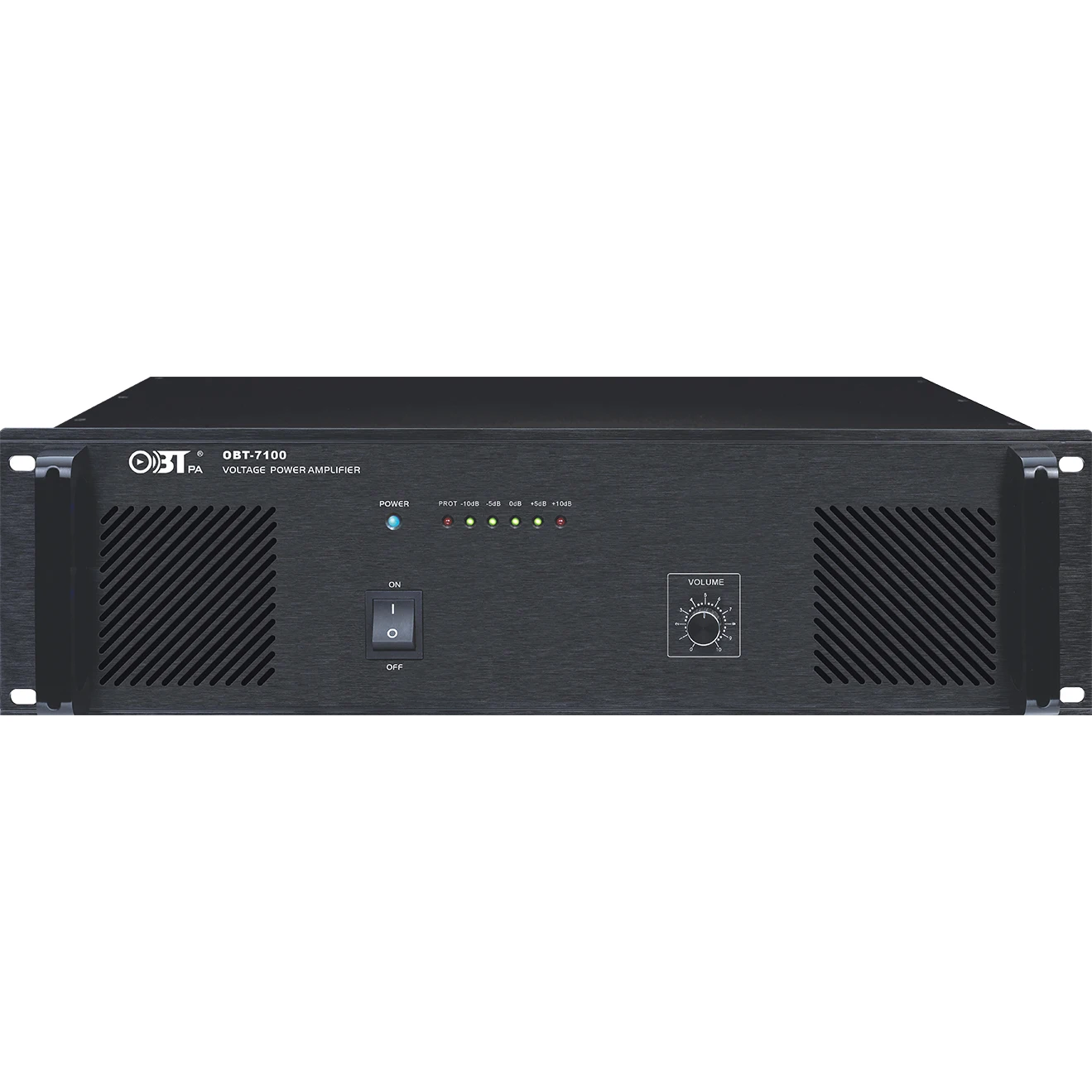 OBT-7100 1000 Watts Hifi Digital Signal Amplifier 70v Speaker Outputs Pa Power Amplifier for Sale