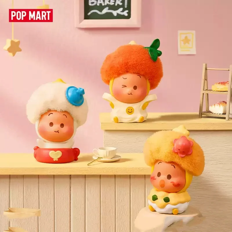 POPMART POP BEAN Twinkle Twinkle Live The Ordinary Series Mini Doll Blind Box Guess Bag Original Toys Doll Cute Anime Figure