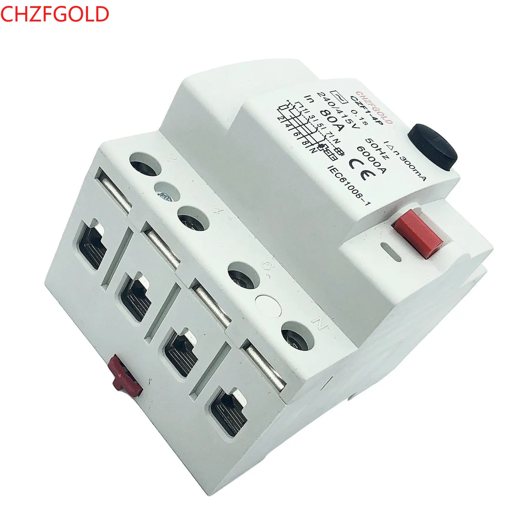 High Quality EZ9R56440 Easy9 4 Pole 40A 100mA RCD/ELCB/RCCB