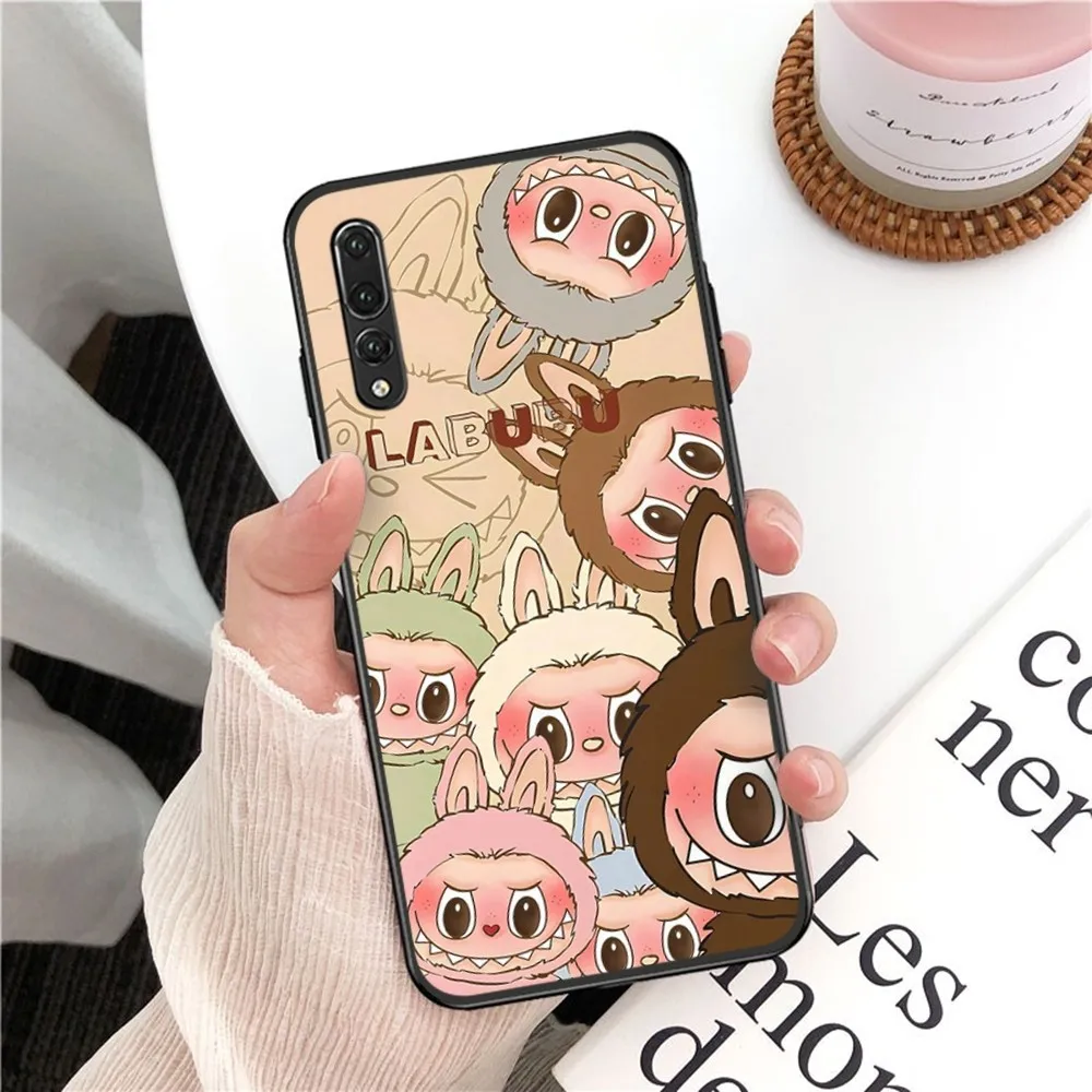 Cute Cartoon Labubu Phone Case For Huawei P 8 9 10 20 30 40 50 Pro Lite Psmart Honor 10 Lite 70 Mate 20lite