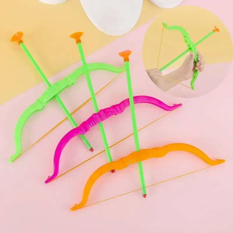 

20Pcs Mini Plastic Bow and Arrow with Sucker Shooting Outdoor Sports Toy for Kids Birthday Party Favors Pinata Fillers Treat Bag