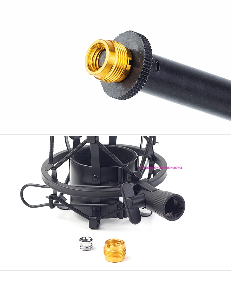 Microphone Impact Structure Bracket 1/4~ 3/8 Adapter 3/8~ 5/8 Adapter Nut Connector