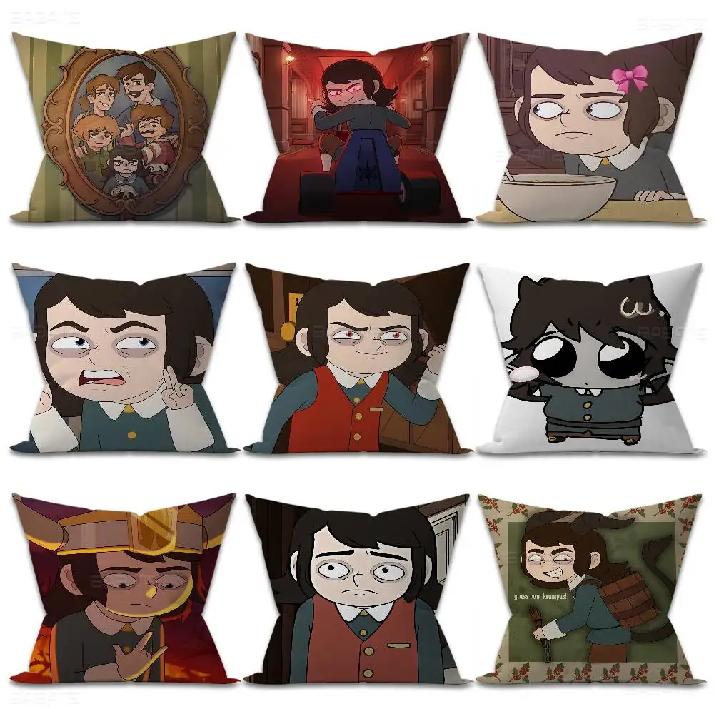 H-Haunteds-Hotels Lucky Dragon pillow cover sofa cushion cover home room decoration children gift