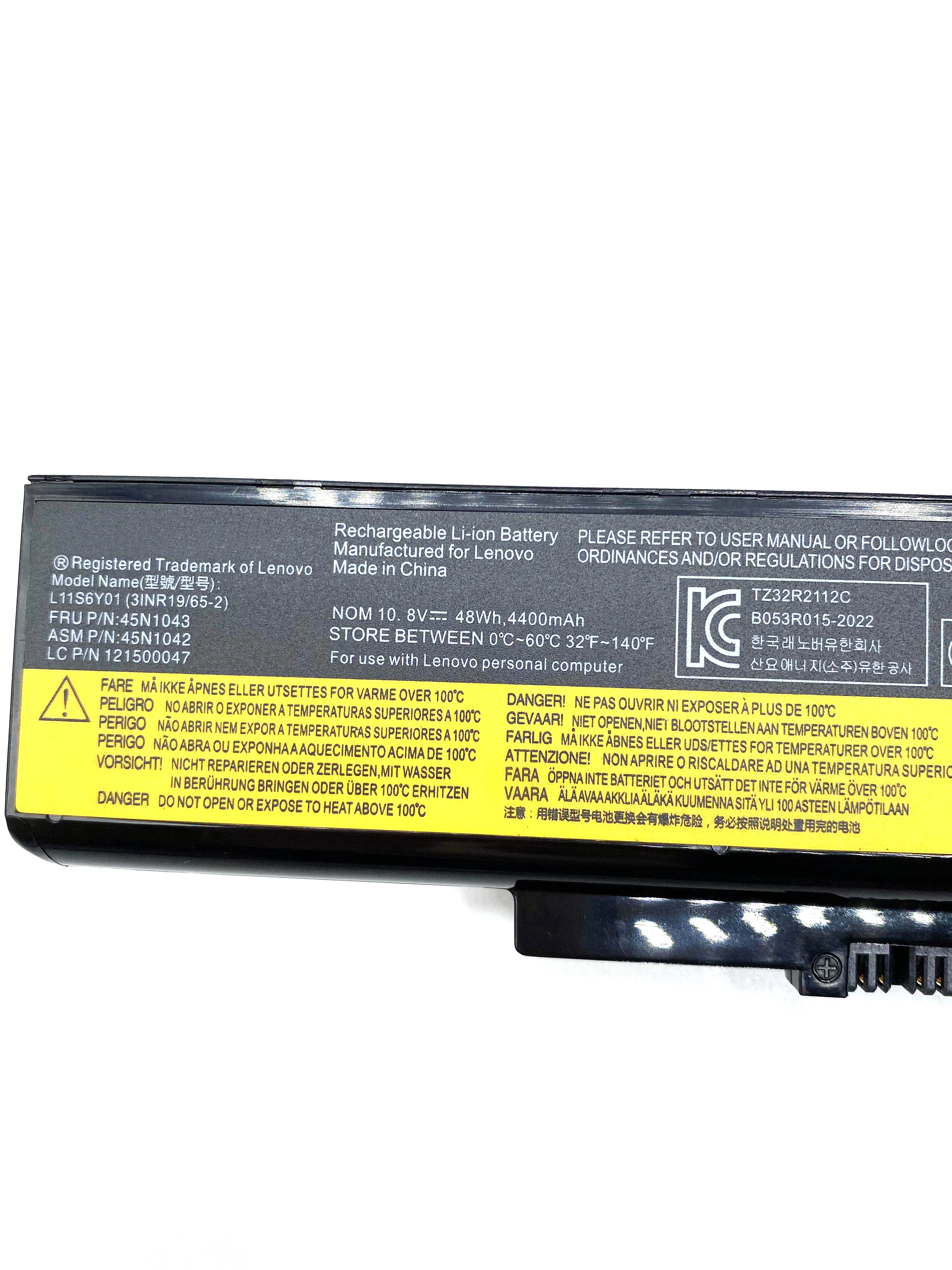 Imagem -05 - Bateria do Portátil para Lenovo Thinkpad Borda Novo Original 45n1047 45n1043 E430 E440 E431 E435 E530 E531 E535 E540 E430c E545 E49 V480