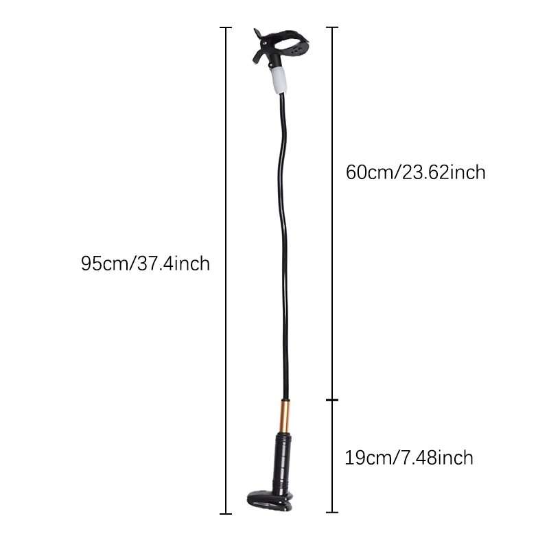 

CPAP Hose And Mask Holder with C-Shaped Clip 360° Rotation Adjustable Height to Prevent Condensation