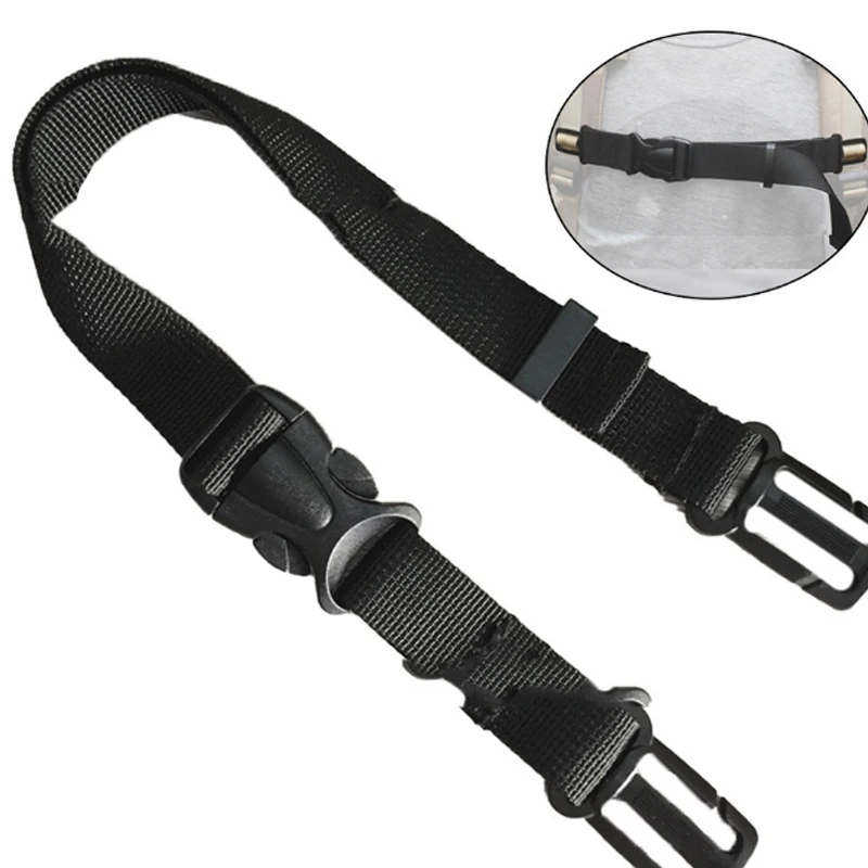 

Черный регулируемый противоскользящий нагрудный ремень с пряжкой, многофункциональный плечевой ремень для рюкзака, зажим для багажного ремня