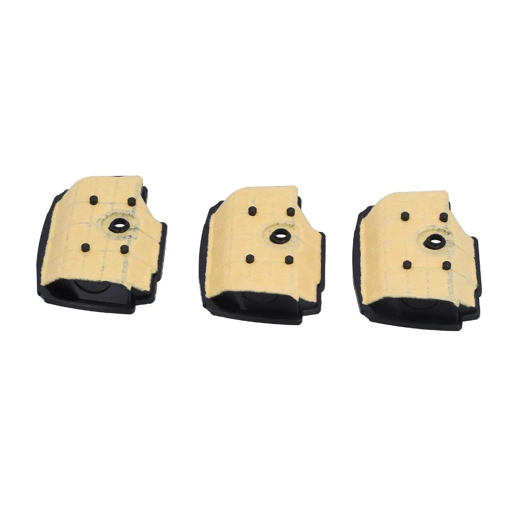 3PCS Beige Air Filter Compact Plastic Chainsaw Air Filter Easy to Install for Stihl MS201T MS201TC MS201