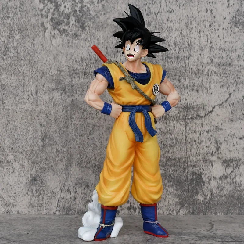 32cm Anime Dragon Ball Z Gk Son Goku Figurka Saiyan Son Goku Figurka Pvc Figurki akcji Statuetka Kolekcja Model Zabawki Prezenty