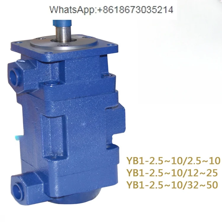 Double vane pump YB1-10/4 YB1-25/6 YB1-16/6 YB1-25/16 YB1-100/25