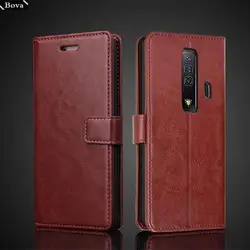 Card Holder Pu Leather Case for ZTE Nubia Red Magic 7 7s 6 6s Pro 6R 5G 5s 8 9 Pro+ Flip Cover Retro Wallet Case Fundas Coque