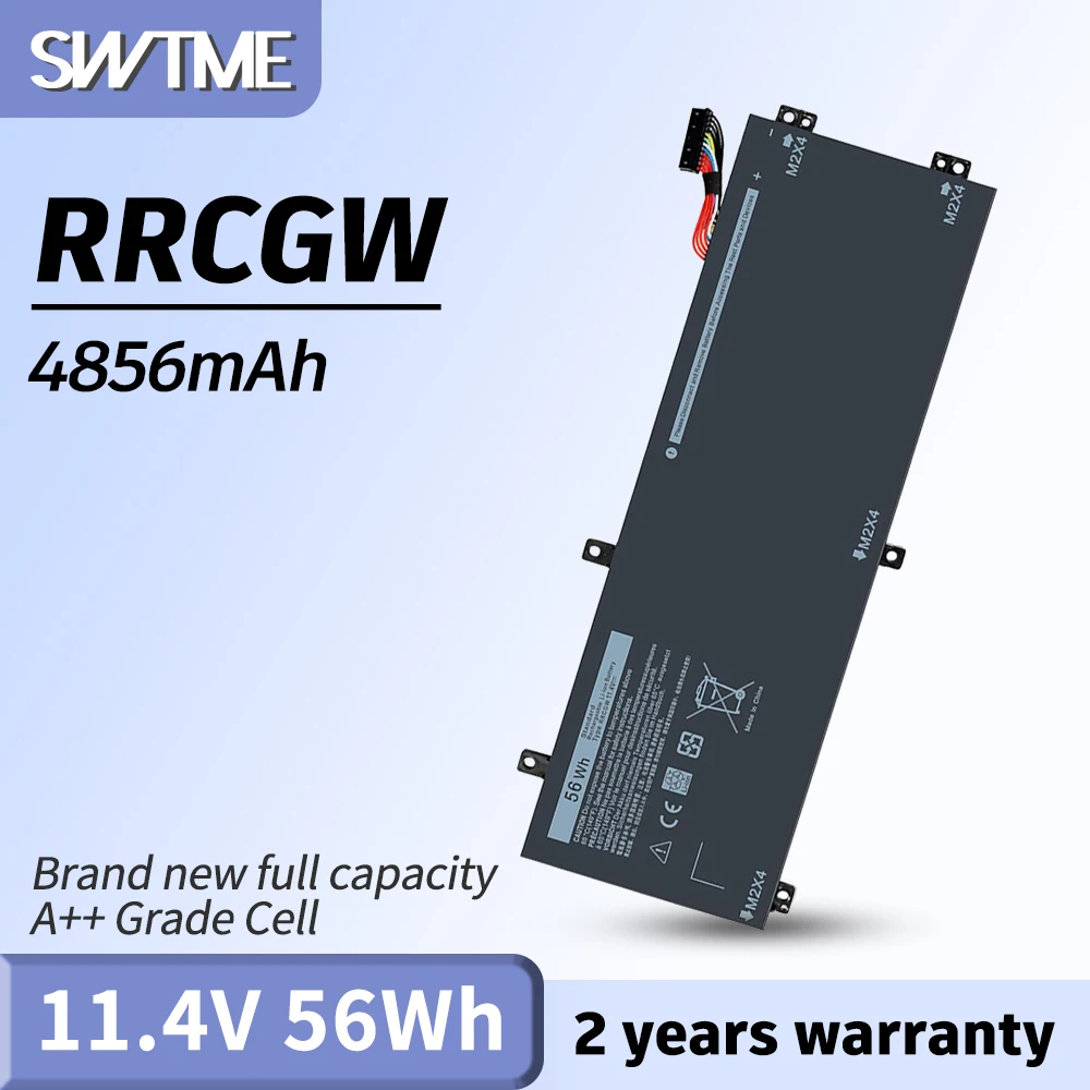 56WH RRCGW Laptop Battery for Dell XPS 15 9550 9560 9570 Precision 5510 5520 5530 Mobile WorkStations Series fits H5H20 M7R96