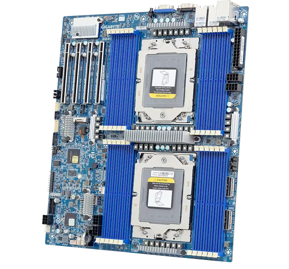 

MZ73-LM1 MZ73-LM0 9004 DP Server Board for Xeon Scalable Processors Gen4 E-ATX Motherboard with Dual