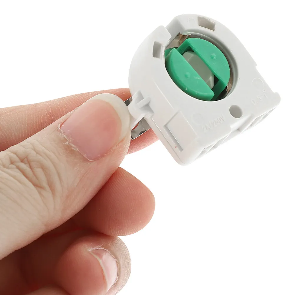 

Комплект из 12 патронов T8 для люминесцентных ламп, сменные основания для потолочных светильников, держатели для флуоресцентных трубок