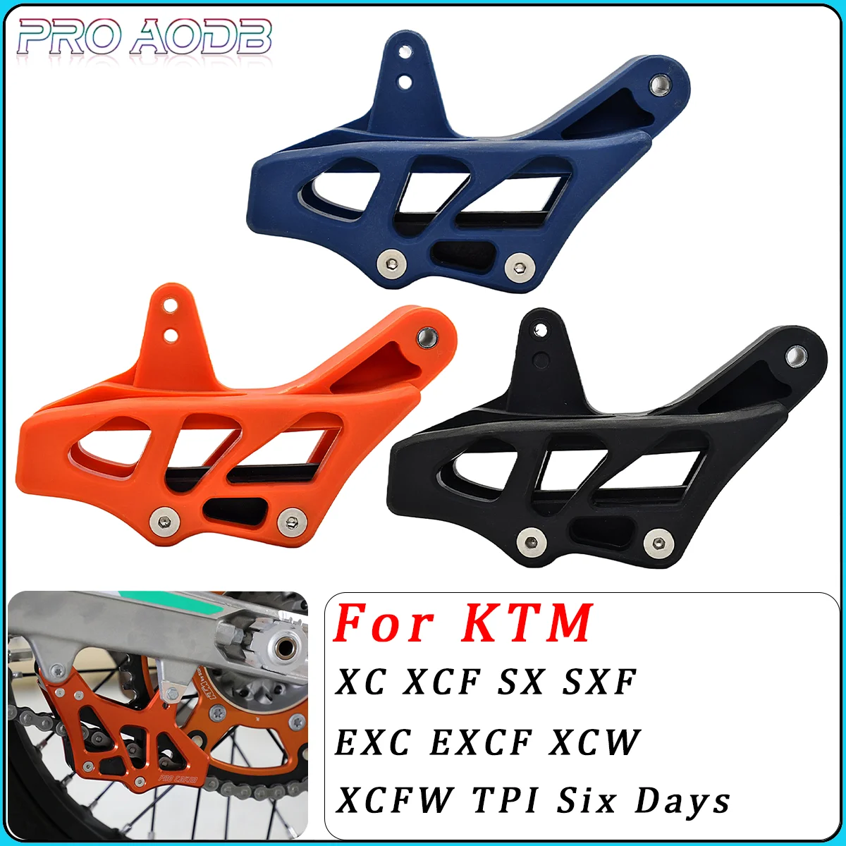 

Motorcycle Chain Guide Guard Protection For KTM SX SXF XC XCF XCW XCFW EXC EXCF 125 150 250 350 450 530 Enduro Dirt Pit Bike