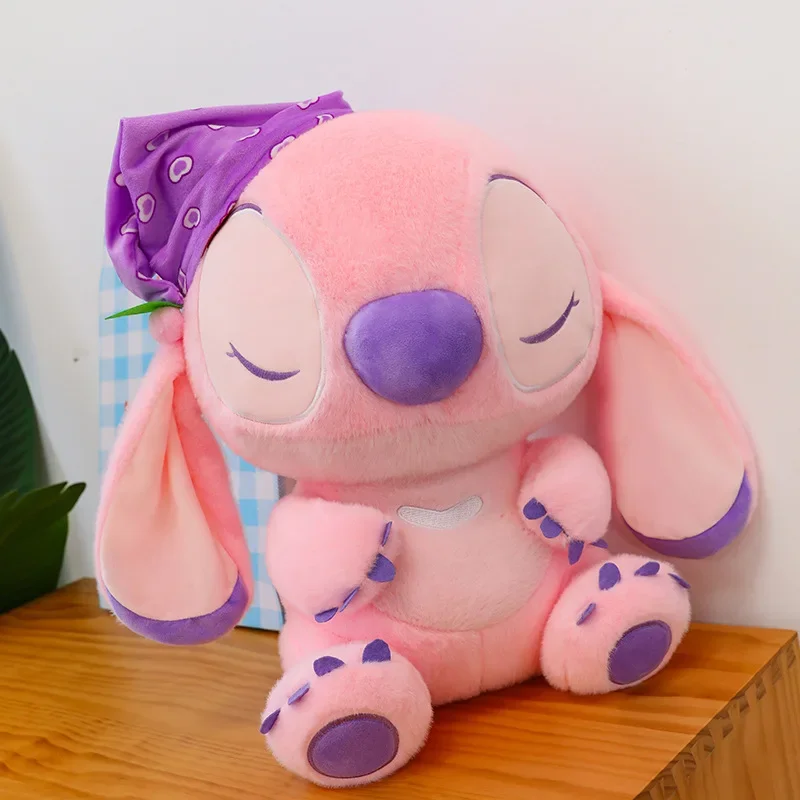 Disney's New Sleeping Stitch Plush Toy Stitch Room Decoration To Accompany Children To Sleep Children's Birthday Christmas Gift