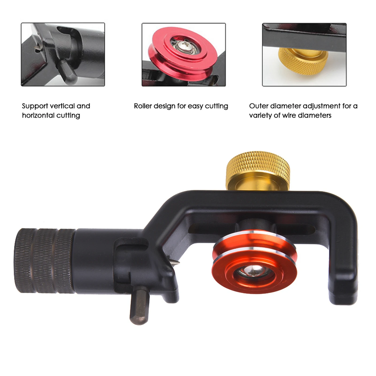 Optical  Cable Cutter Vertical Horizontal Wire Sleeve Cutting Stripping Knife Tool 4-10mm Cable Cutter Cable Sleeve Striper