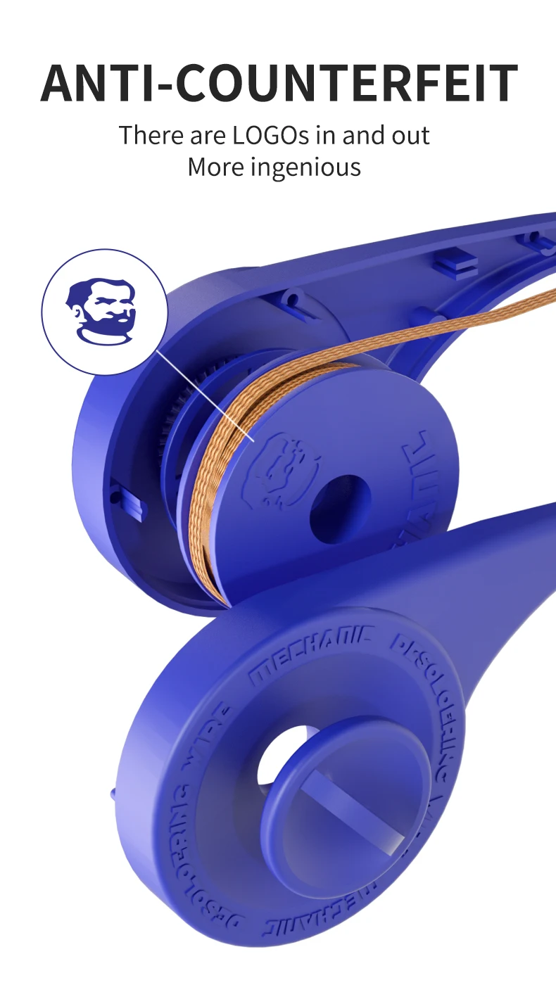 MECHANIC OFFICIAL SR20 Handle Desoldering Wick Tools  Anti Scald Tin Removal Tape For Mobile Phone Electronic BGA PCB Repair