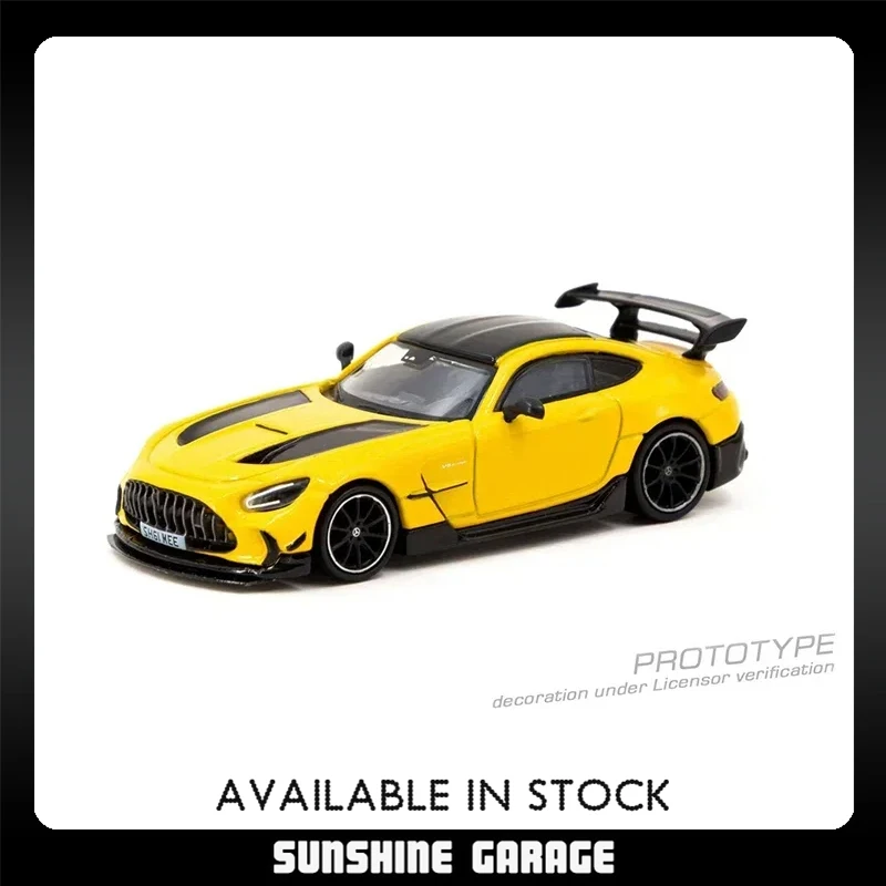 

TW в наличии 1:64 Mercedes Benz AMG GT Black Series SHMEE150, литая под давлением модель автомобиля, коллекция миниатюрных игрушек Tarmac Works